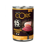 Konserwa Wellness Core Dog 95% Protein Adult Kurczak, Kaczka i Marchewka 400g