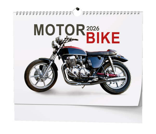 Kalendarz ścienny - Motocykl - A3
