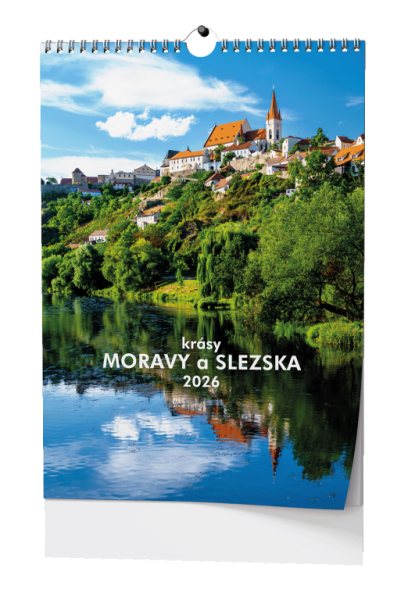 Kalendarz ścienny - Piękności Moraw i Śląska - A3