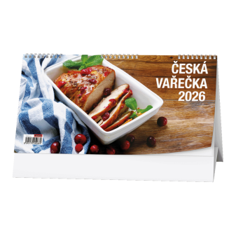 Kalendarz biurkowy - czeska łyżka drewniana