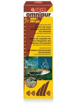 Sera lek o szerokim spektrum działania do akwariów Omnipur 50ml