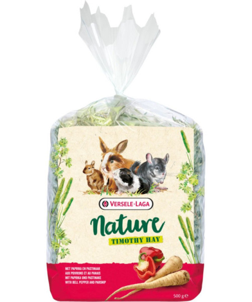 Versele-Laga Nature Timothy Hay Papryka i Pasternak 500g