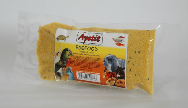 Apetytowa mieszanka jajeczna dla ptaków egzotycznych Pokarm jajeczny żółty 150g