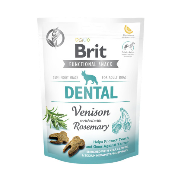 Brit Care Przekąska dla psa Dental Dziczyzna 150g