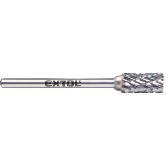 frez węglikowy, cylindryczny z zębami przednimi, ?6x13mm, ?trzpień 3mm, średnie cięcie (podwójne cięcie)