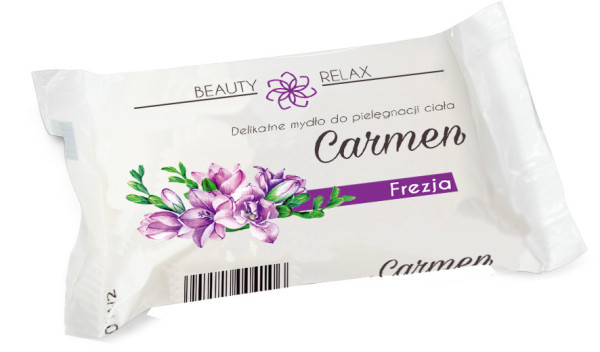Mydło w kostce Carmen frezja 100g