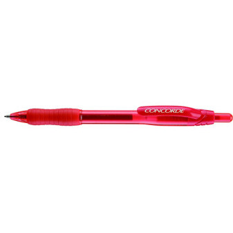 Długopis żelowy Panama, czerwony wkład, 0,7mm, CONCORDE A65636