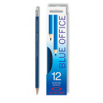 Ołówek Concorde Graphite Blue office 4550 nr 2 (HB) z gumką A1033
