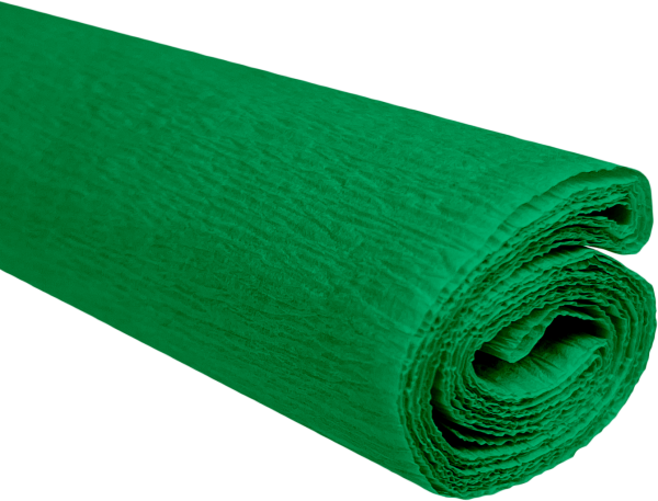 Papier krepowy zielony 0,5x2m C31 28 g/m2