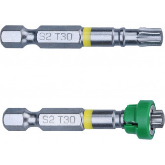 zestaw końcówek 2 szt. TORX z nasadką magnetyczną, T 30x50mm, S2