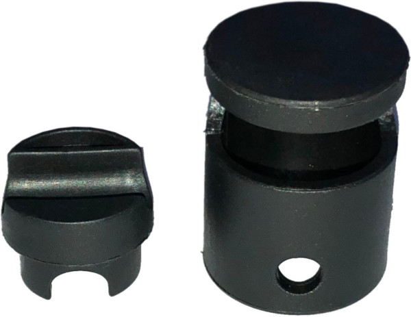 Czapka Aga Inner mesh z kółkiem Czarna