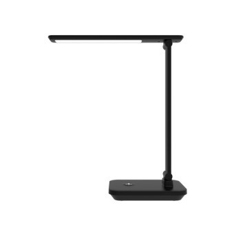 Lampa stołowa LED Platinet 5W ściemniana, sterowanie dotykowe, zintegrowana bateria 6000mAh, czarna