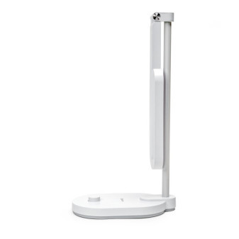 Lampa stołowa LED Platinet Luna 10W ściemnialna, port USB, biała