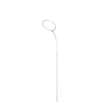 Lampa podłogowa LED Platinet 10W ściemnialna 2w1, biała