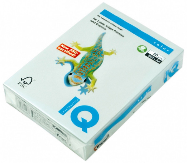 Papier kolorowy IQ GR21 - A4 80g modny szary 500 arkuszy - wyprzedaż