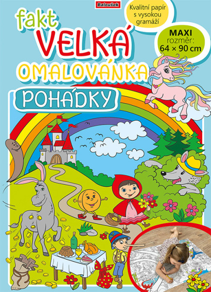 Naprawdę duża kolorowanka - Bajki