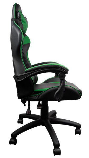 Fotel gamingowy Aga MR2080 czarno-zielony