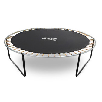 Trampolina Aga SPORT EXCLUSIVE 250 cm Jasnoniebieska + siatka zabezpieczająca + drabinka