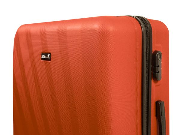 Zestaw walizek podróżnych Aga Travel MR4653 czerwony