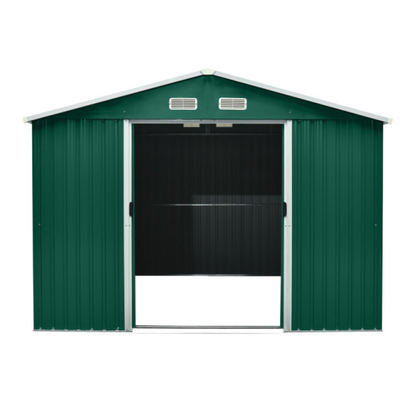 Domek ogrodowy Aga 301x214x238 cm zielony