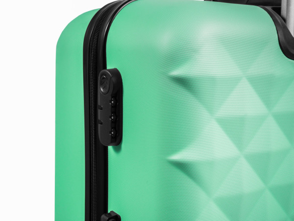 Zestaw walizek podróżnych Aga Travel MR4655 Turkusowy