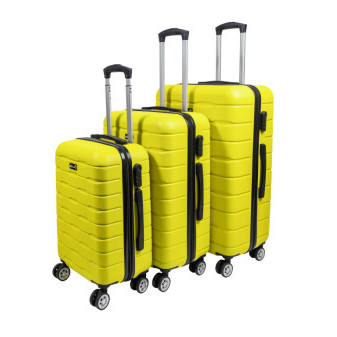 Zestaw walizek podróżnych Aga Travel MR4658 żółty