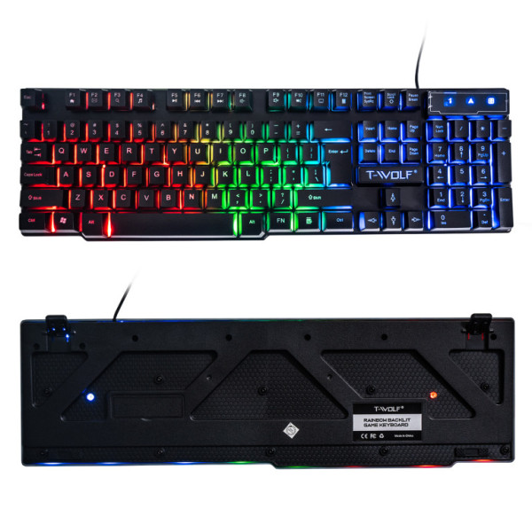 Klawiatura gamingowa Dexxer Backlit TF200