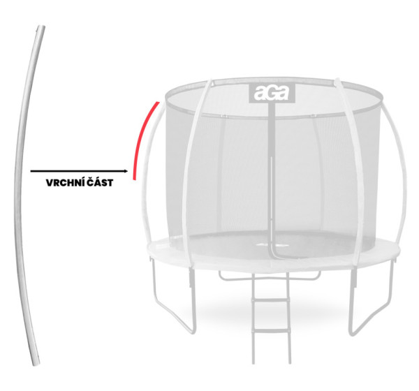 Drążek do trampoliny Aga EXCLUSIVE 180/250/305/366 cm - część górna
