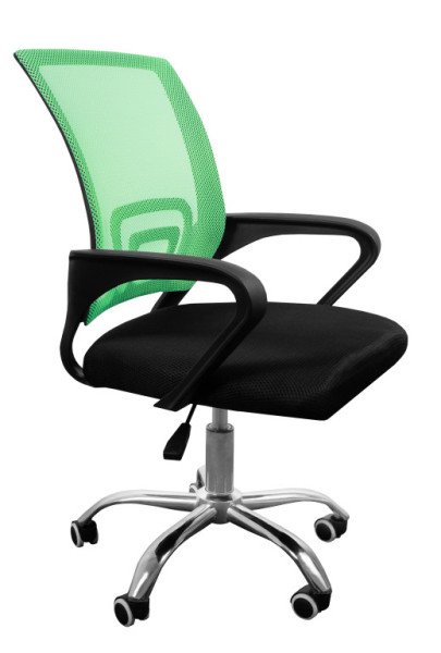 Fotel biurowy Aga MR2074 czarno-zielony