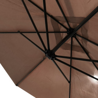 Aga Garden parasol wspornikowy 300 cm Brązowy