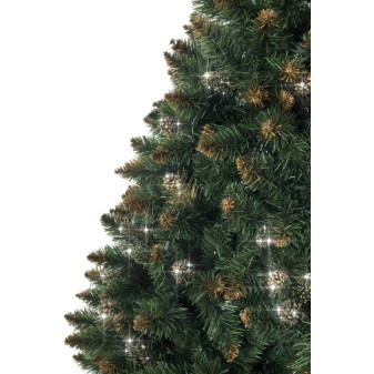 Choinka Aga Sosna 150 cm Kryształowa złota