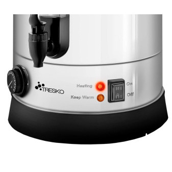 Garnek do grzanego wina Tresko 6,8 l srebrny