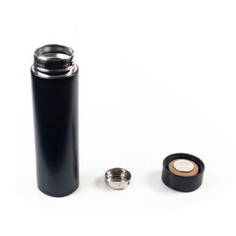 Termos Aga z termometrem 500ml czarny
