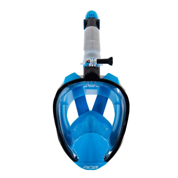 Maska do nurkowania Aga Full Face Snorkeling S/M Blue