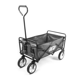 Wózek transportowy Aga składany MR4610 szary