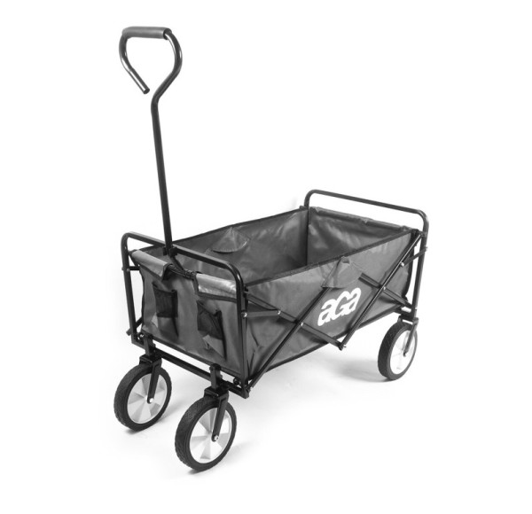 Wózek transportowy Aga składany MR4610 szary