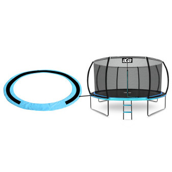 Pokrowiec Aga Spring Cover do trampoliny EXCLUSIVE 430 cm Jasnoniebieski/Czarny
