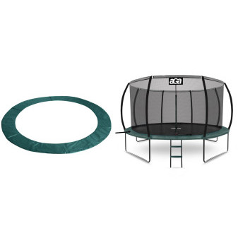 Pokrowiec Aga Spring na trampolinę EXCLUSIVE 500 cm Ciemnozielony