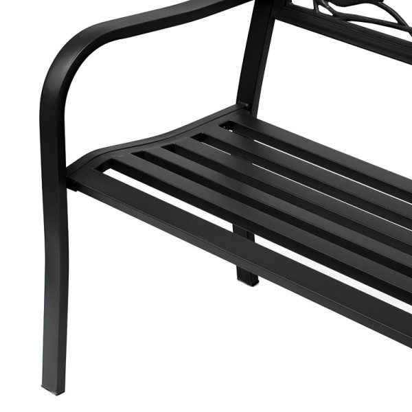 Ławka ogrodowa Aga Metal MR2045 127x60x89 cm