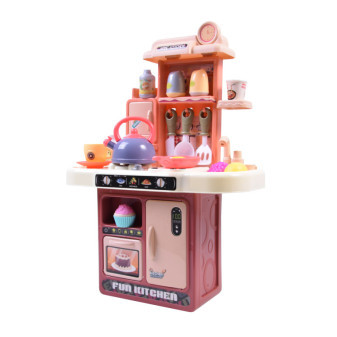 Aga4Kids Kuchnia plastikowa MR6135 Brązowa