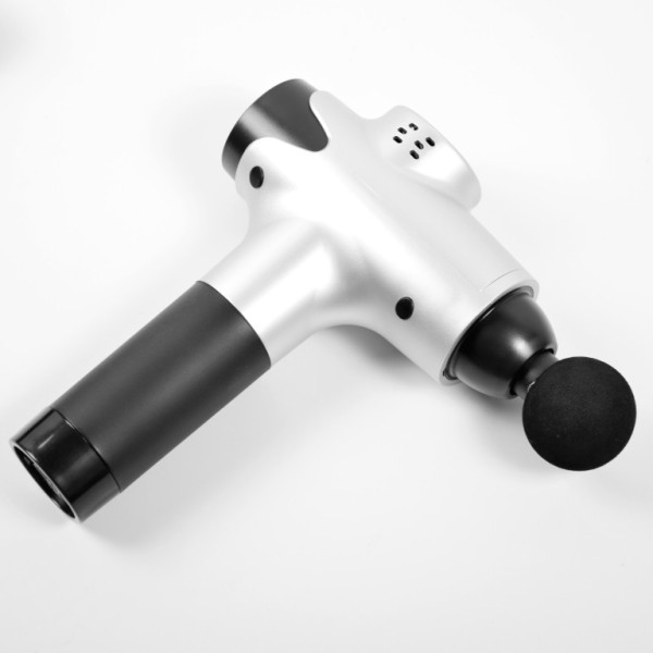 Pistolet do masażu Aga DS1602 srebrny