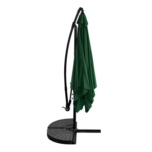 Parasol ogrodowy Aga MR2048 250 cm Ciemnozielony