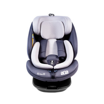 Fotelik samochodowy Aga i-Size 360° 0-36 kg DS1812 Szary