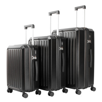 Zestaw walizek podróżnych Aga Travel MR4668 Czarny