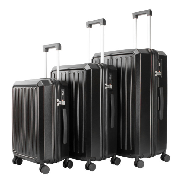 Zestaw walizek podróżnych Aga Travel MR4668 Czarny