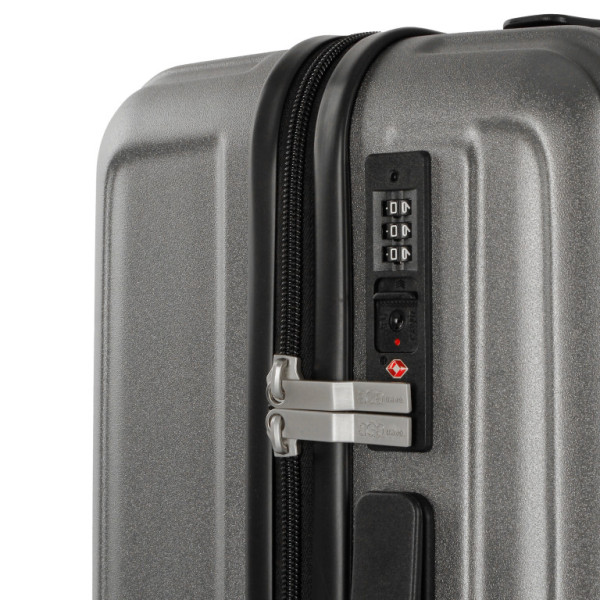 Zestaw walizek podróżnych Aga Travel MR4667 Ciemnoszary