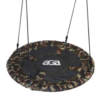 Aga Huśtawka wisząca 90 cm Kamuflaż