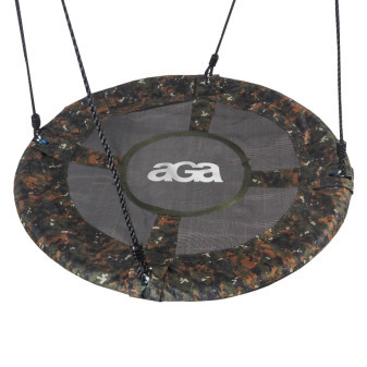 Aga Huśtawka wisząca 90 cm Kamuflaż