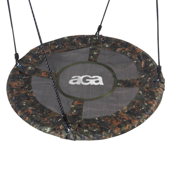 Aga Huśtawka wisząca 90 cm Kamuflaż