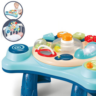Aga4Kids Interaktywny Stół Dziecięcy Niebieski